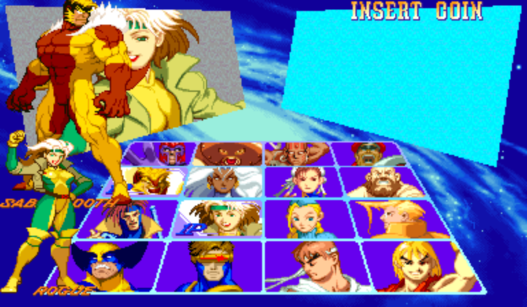 X-Men Vs. Street Fighter (Hispanic 961004) Screenthot 2